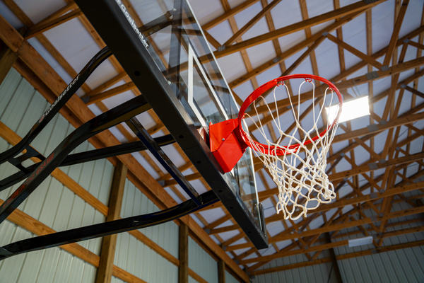 what is the difference between basketball hoops and bball goals in ground 