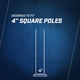 Wrap Around Pole Pad (4" Poles)